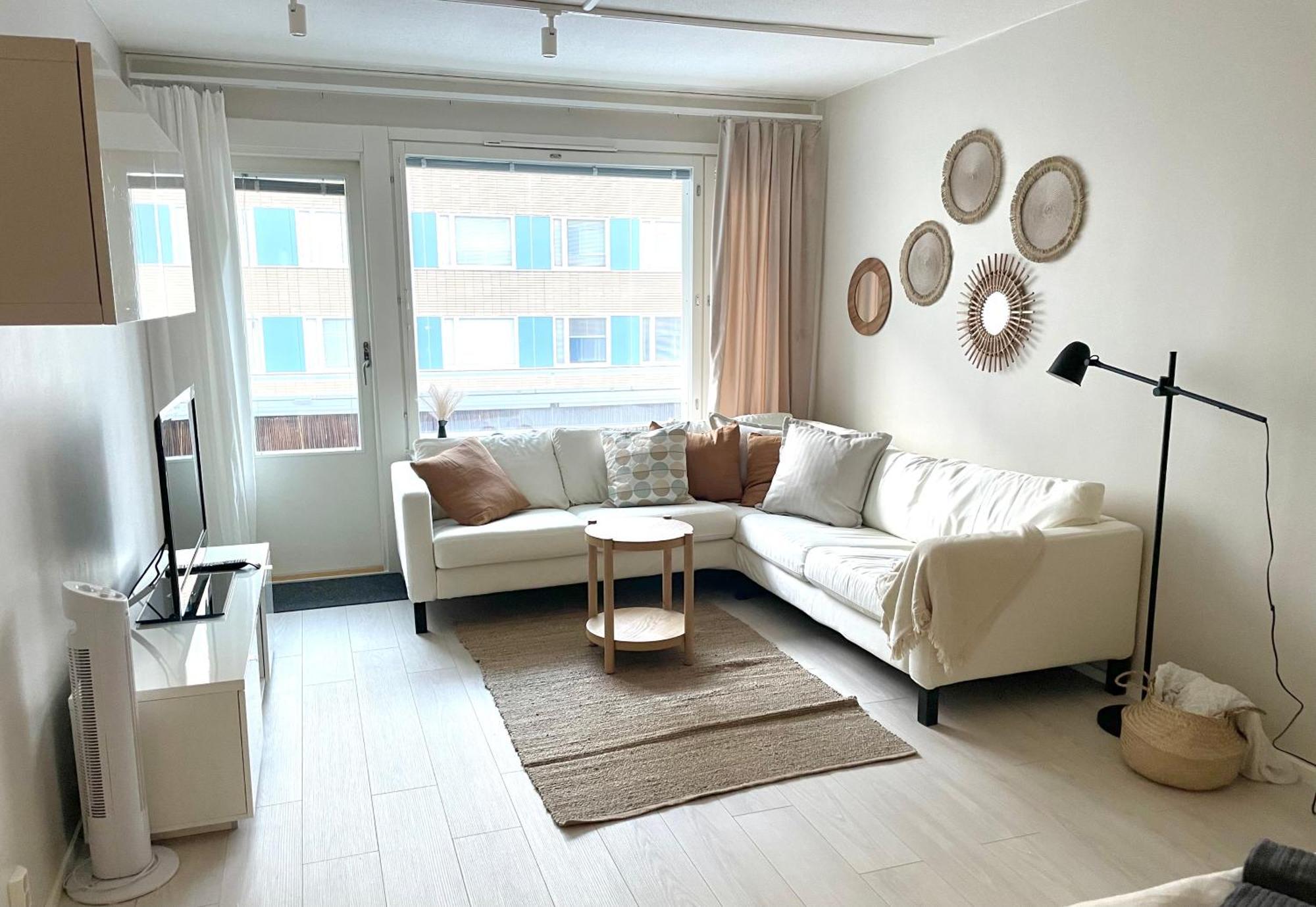 Apartmán Avara Keskusta Asunto + Oma Ilmainen Parkkipaikka Tampere Exteriér fotografie